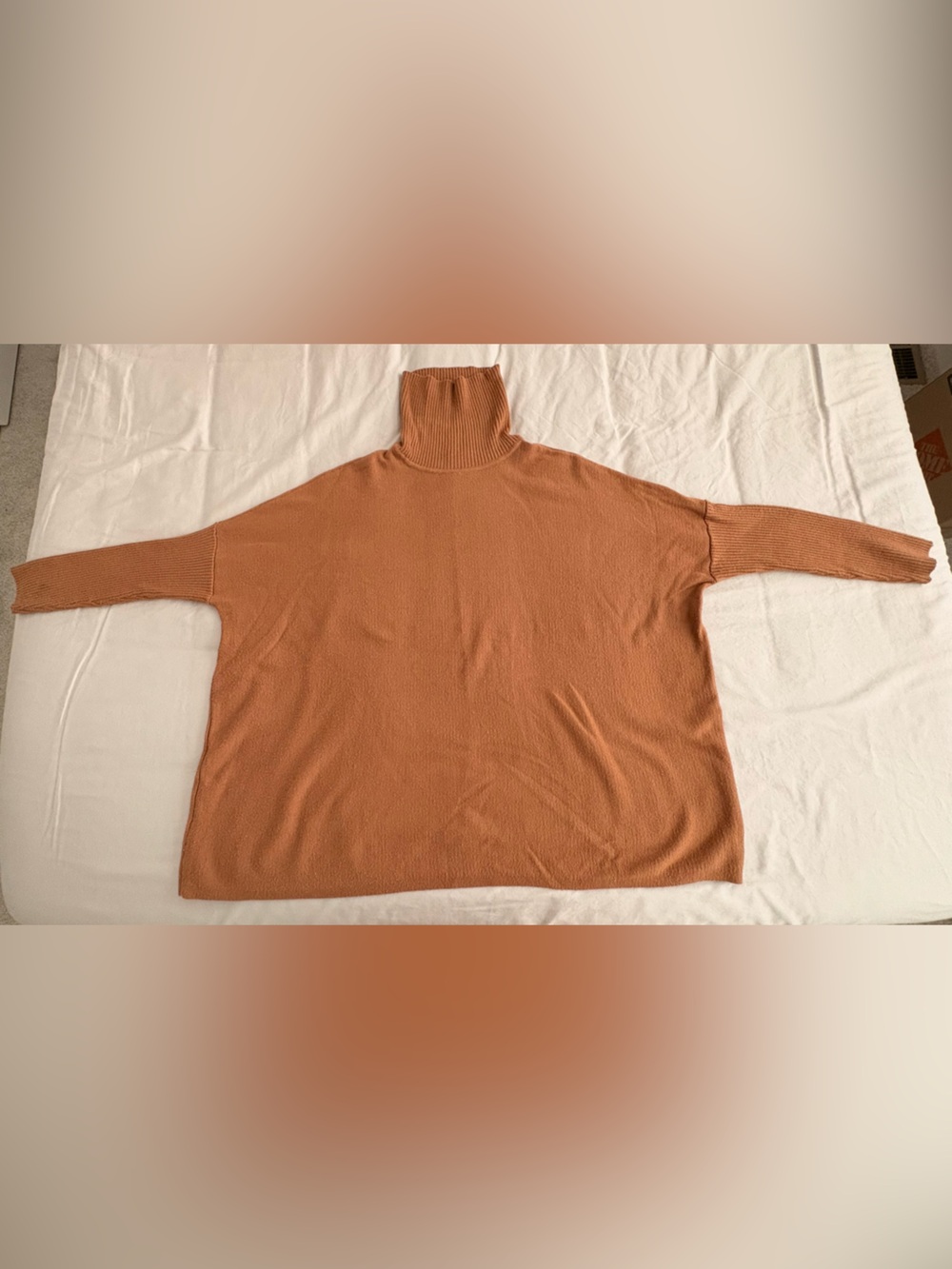 Joseph A. Camel Turtleneck Sweater